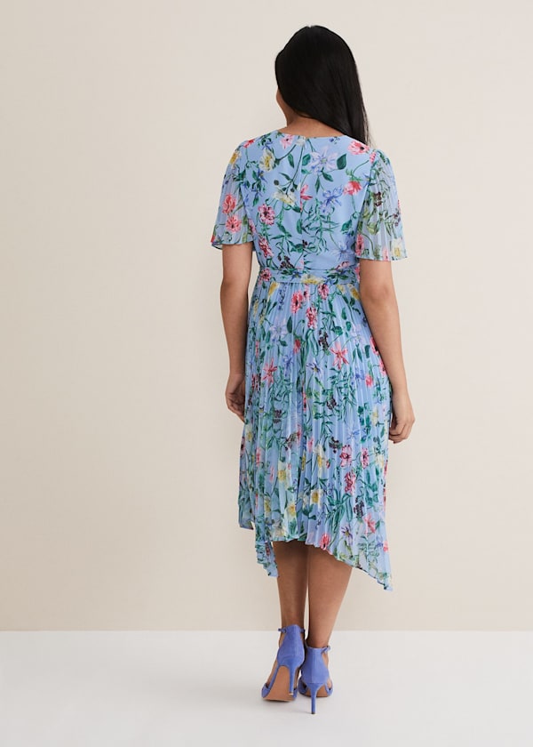 Petite Kendall Floral Midi Dress
