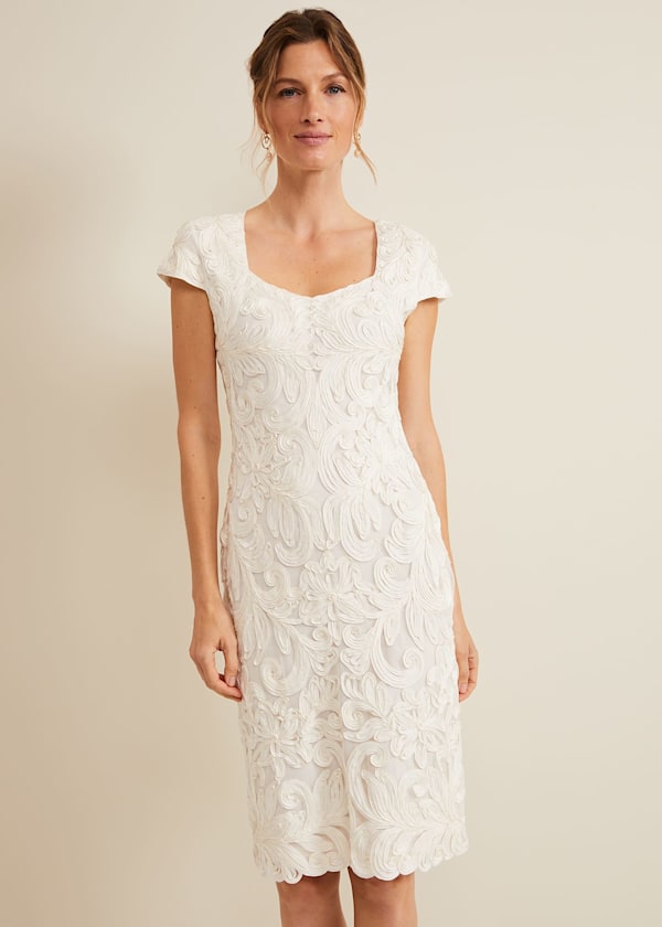 Phase eight sienna tapework dress top