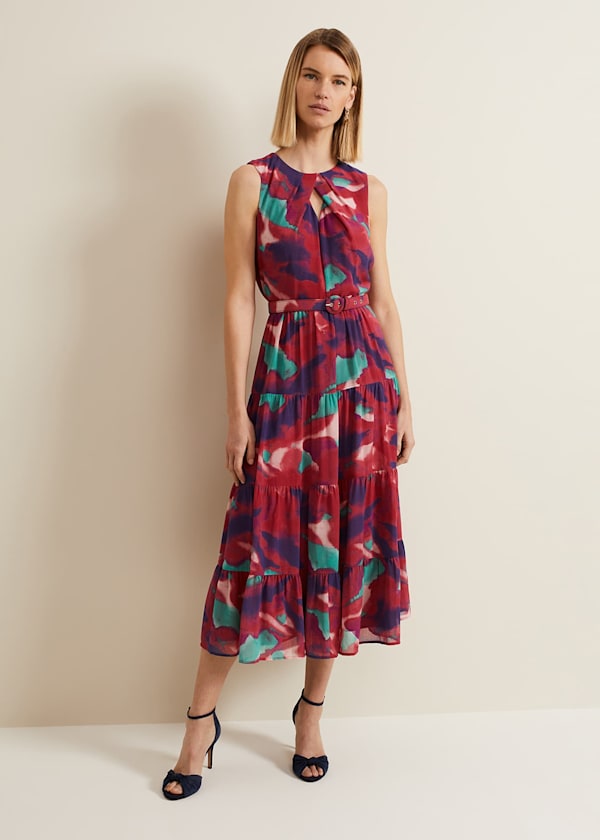 Jolene Floral Midi Dress