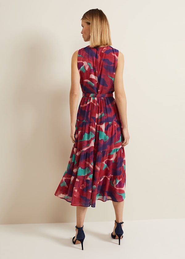 Jolene Floral Midi Dress