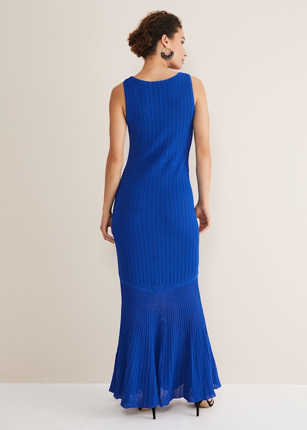 Willow Knitted Pointelle Maxi Dress