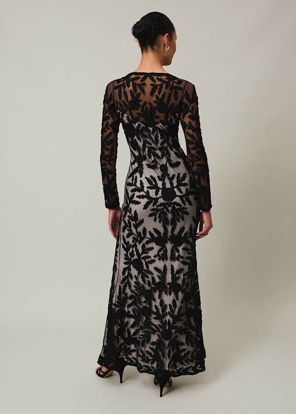 Hermione Tapework Maxi Dress