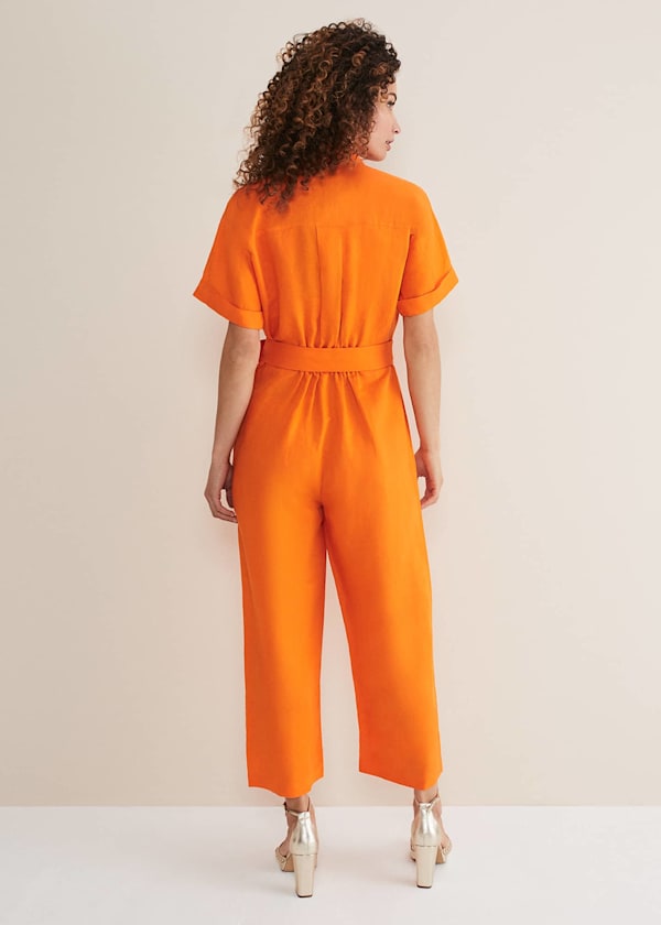 Pria Linen Jumpsuit
