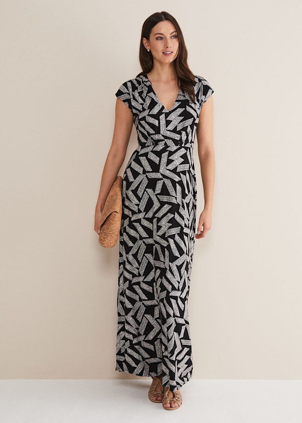 Siobhan Abstract Maxi Dress