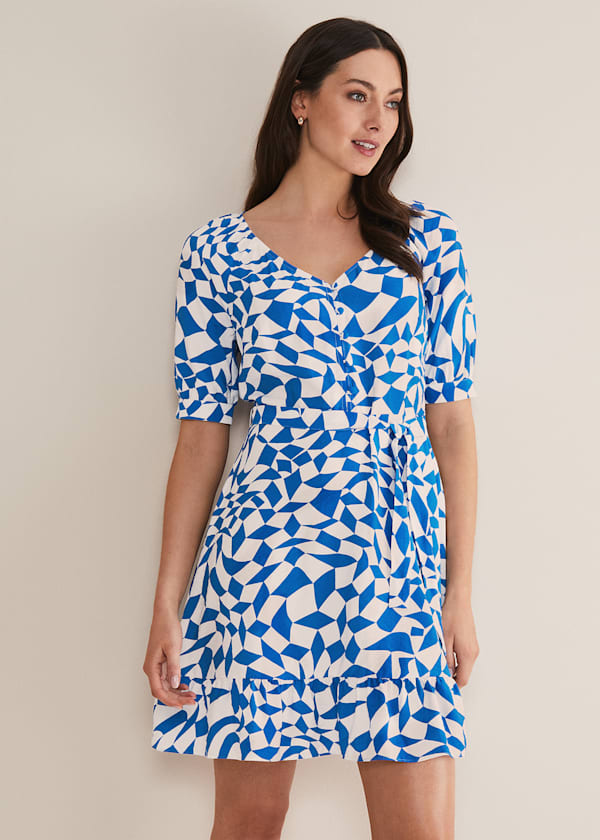 Penele Geo Swing Dress