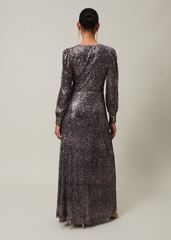 Amily Sequin Maxi Dress