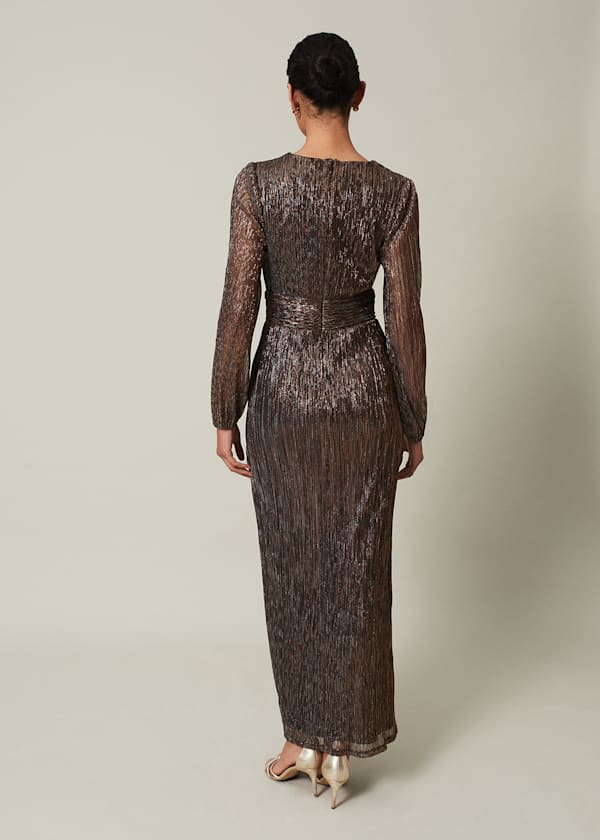 Brielle Shimmer Maxi Dress