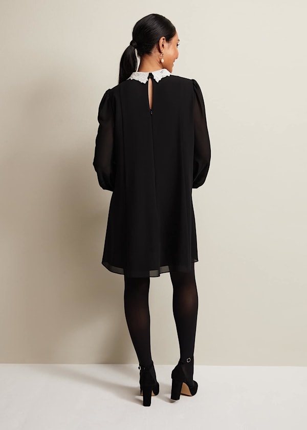 Petite Trudie Swing Mini Dress