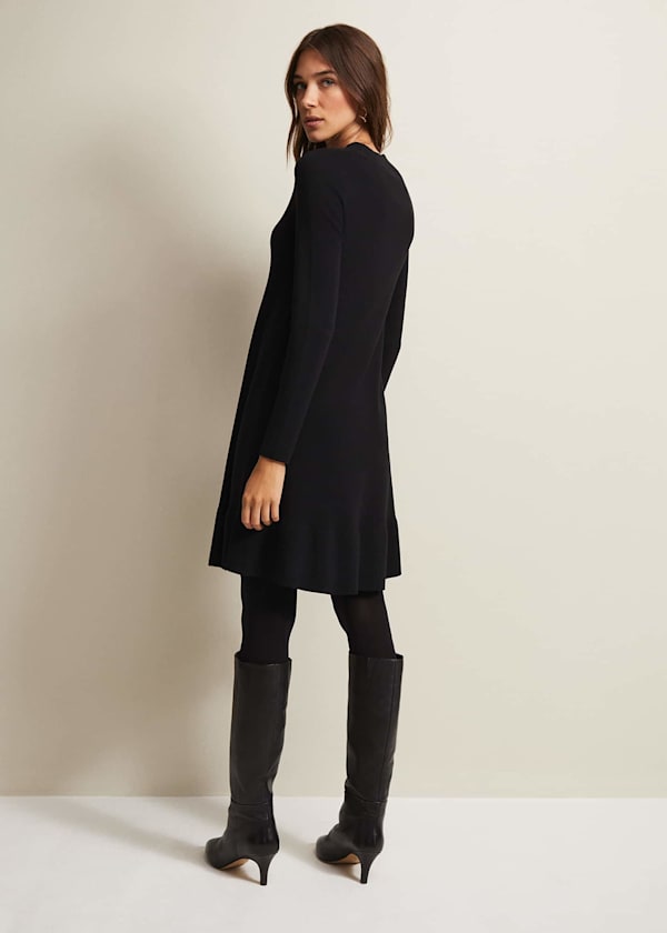 Vickie Fine Knit Mini Dress