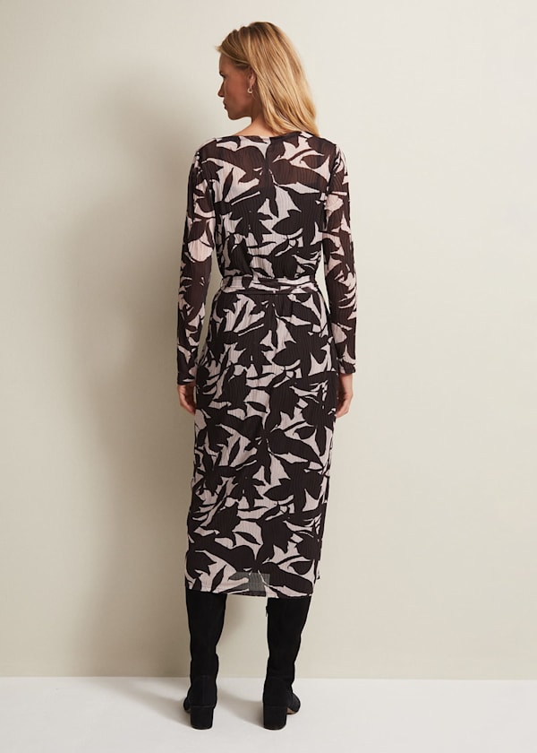 Yvonne Floral Midi Dress