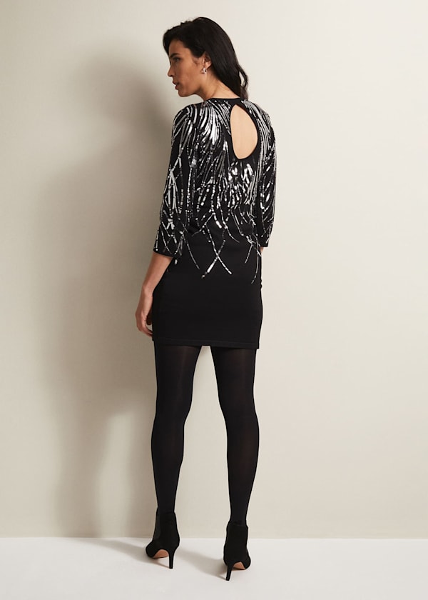 Nikki Sequin Mini Dress