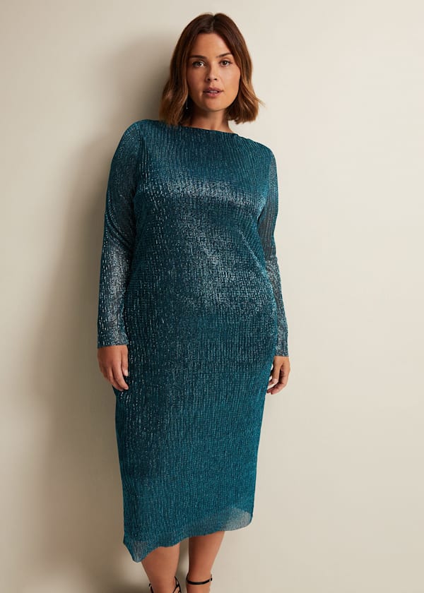 Alix Plisse Dress