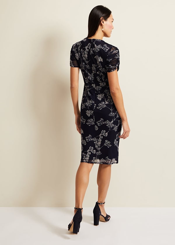 Remi Floral Mesh Dress
