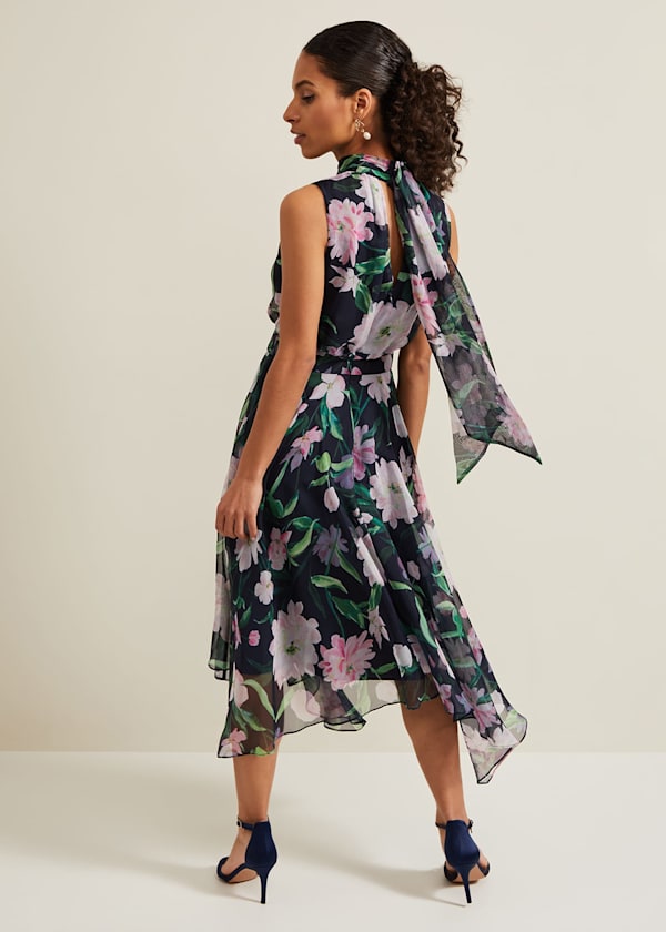 Petite Lucinda Floral Dress