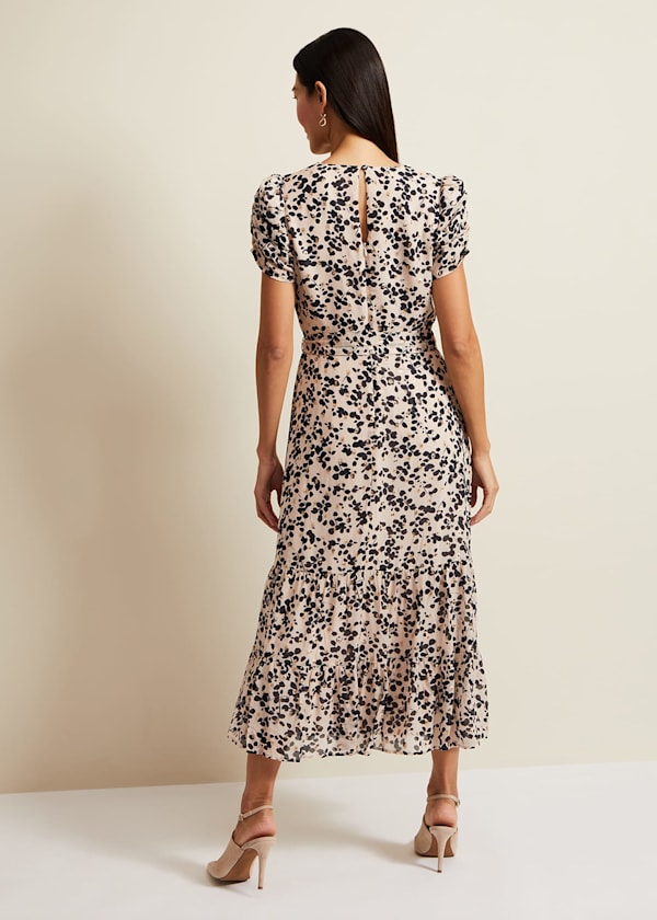 Amy Floral Midi Dress