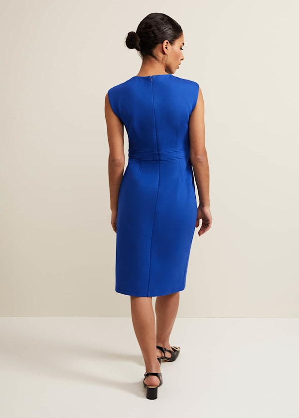 Karmie Ponte Fitted Pencil Dress Petite
