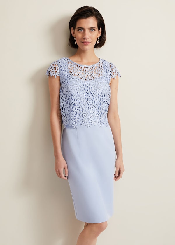 Daisy Lace Double Layer Dress