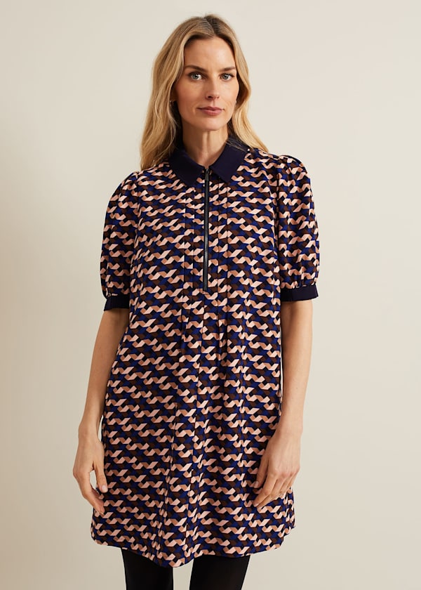 Candice Geo Printed Dress