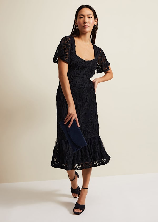 Matilda Tapework Midi Dress