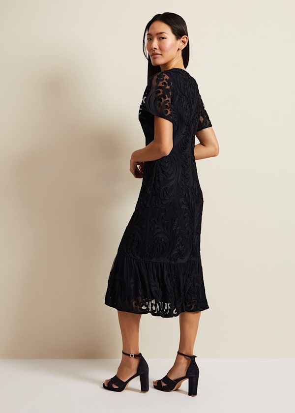 Matilda Tapework Midi Dress