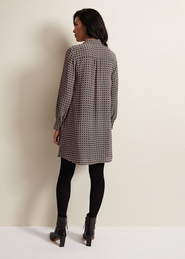 Fran Geo Swing Dress