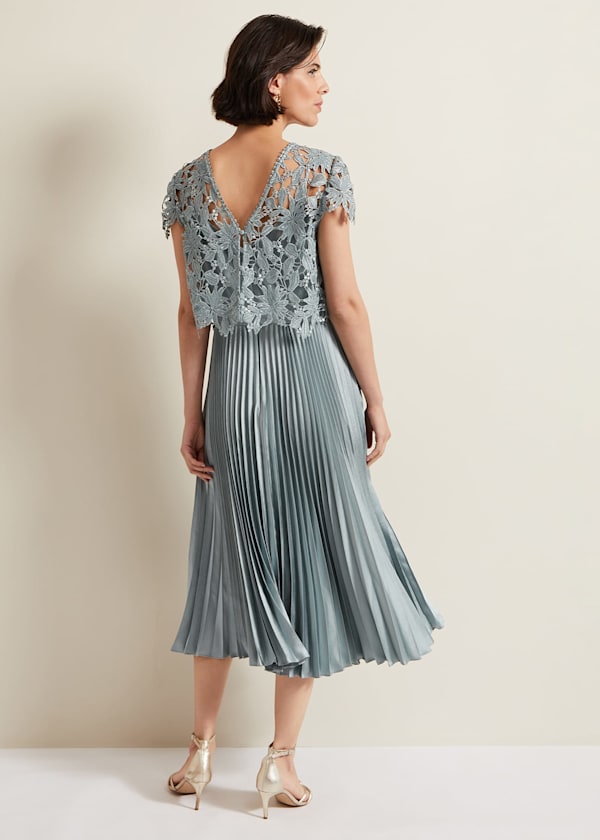 Dana Lace Double Layer Dress