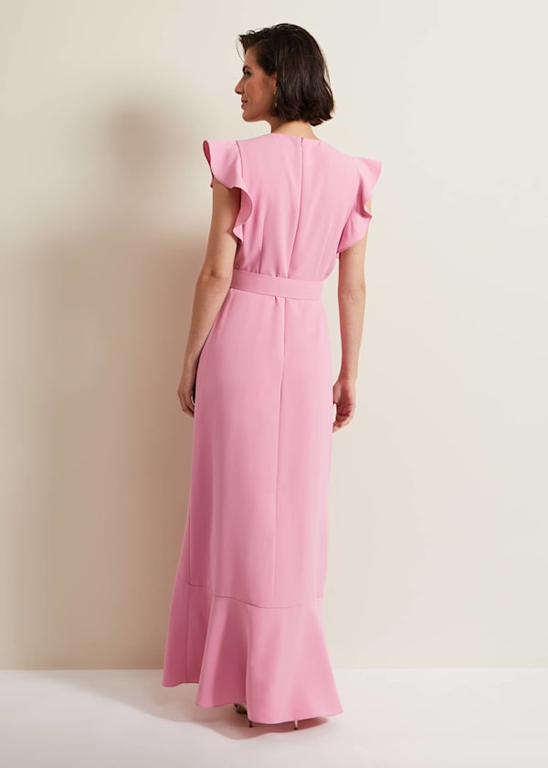 Phoebe Frill Maxi Dress