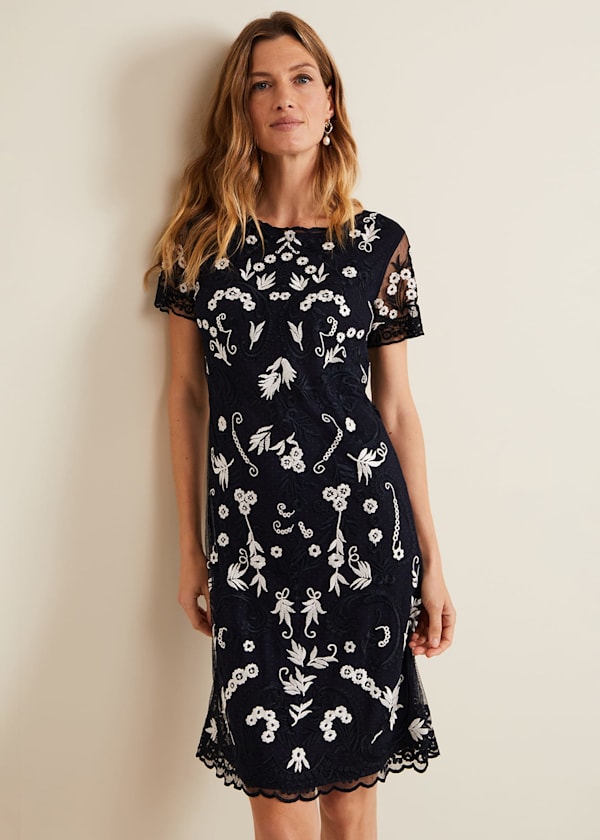 Florisa Embroidered Dress