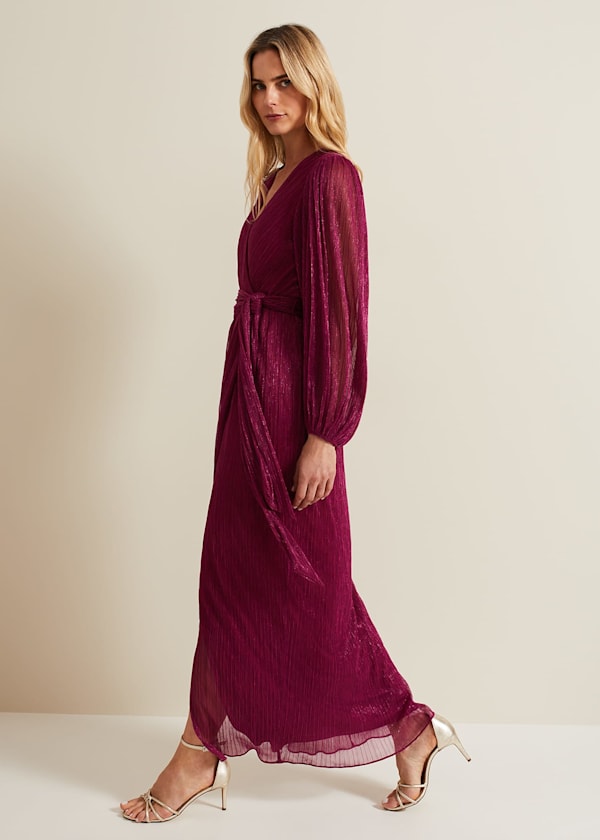 Brielle Wrap Maxi Dress