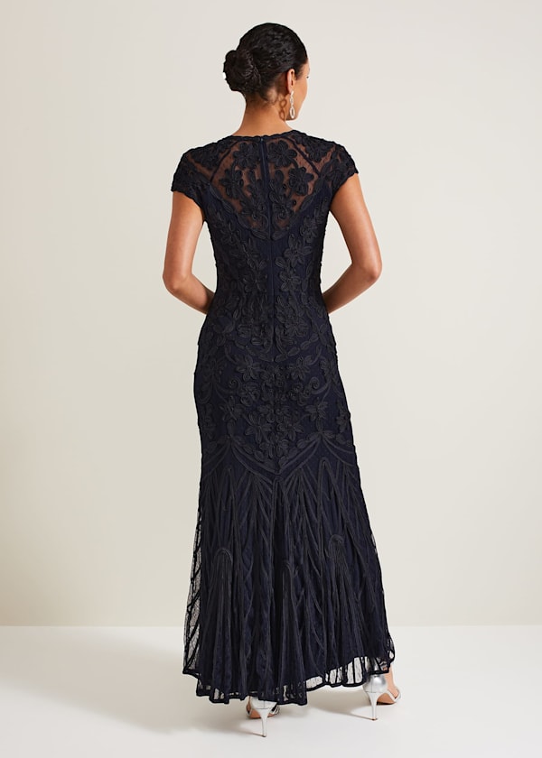 Luana Tapework Maxi Dress