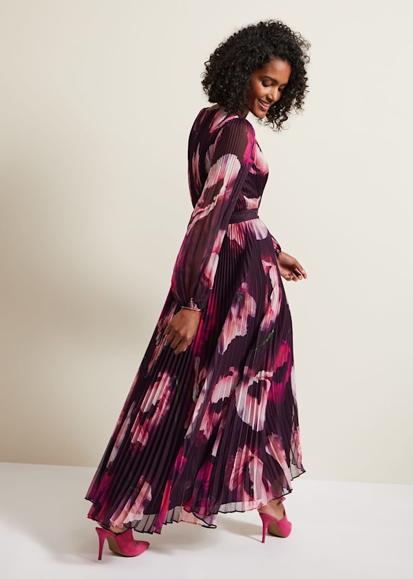 Isadora Pleated Dress