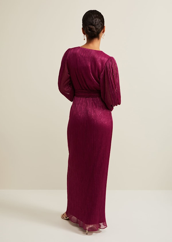 Petite Brielle Wrap Maxi Dress