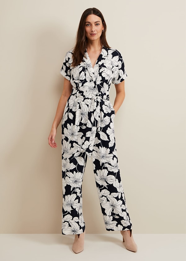 Constance Floral Jumpsuit