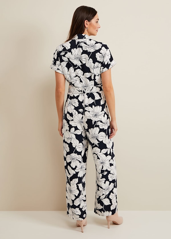 Constance Floral Jumpsuit