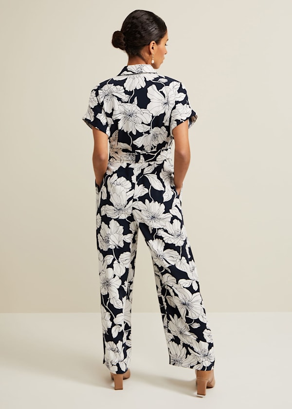 Petite Constance Floral Jumpsuit