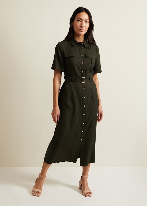 Willow Midi Utility Dress