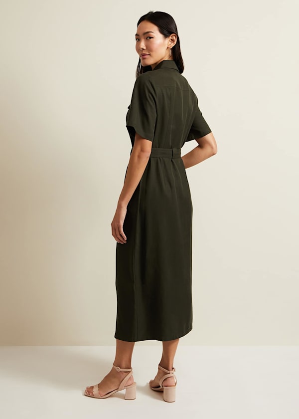 Willow Midi Utility Dress