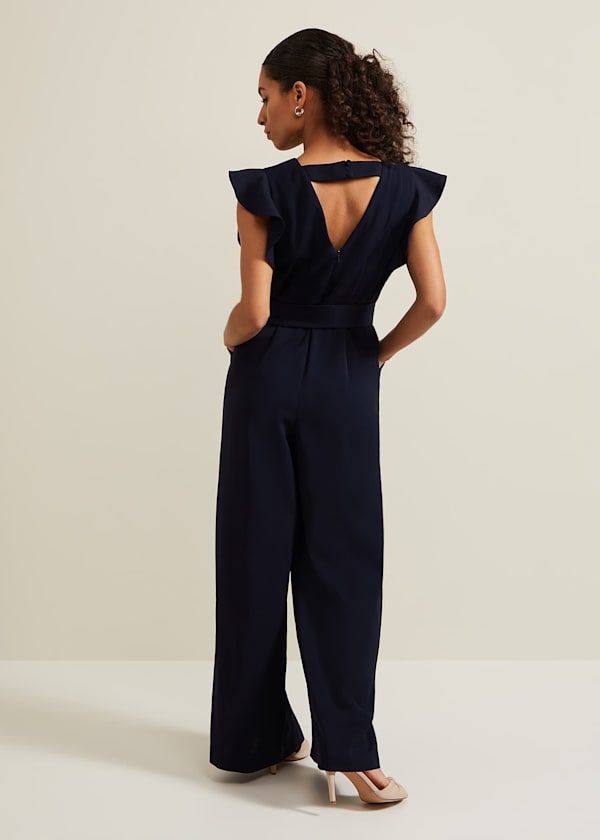 Petite Kallie Frill Jumpsuit