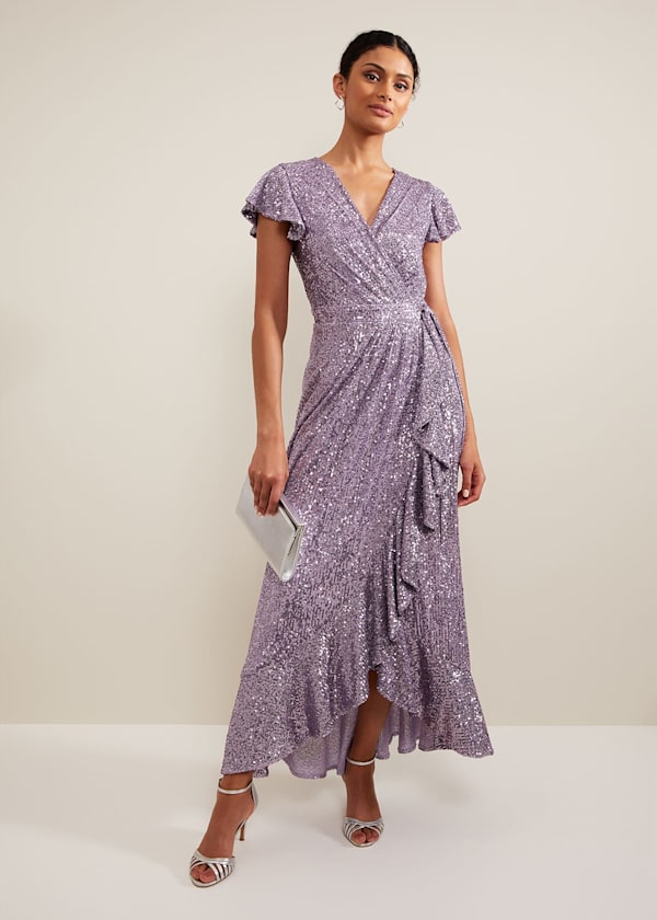 Carina Sequin Maxi Dress