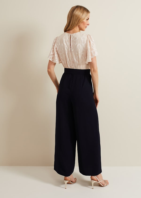 Carolyn Burnout Jumpsuit