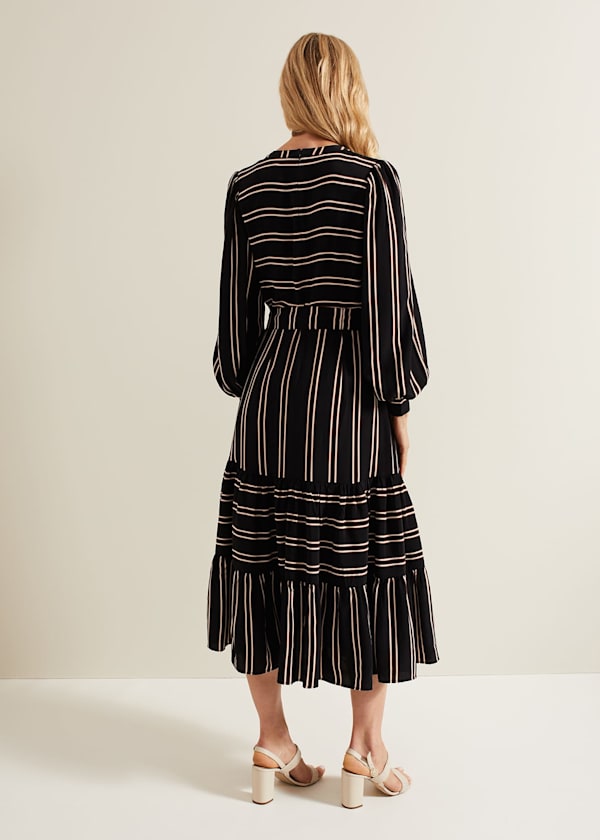 Laura Stripe Midaxi Dress