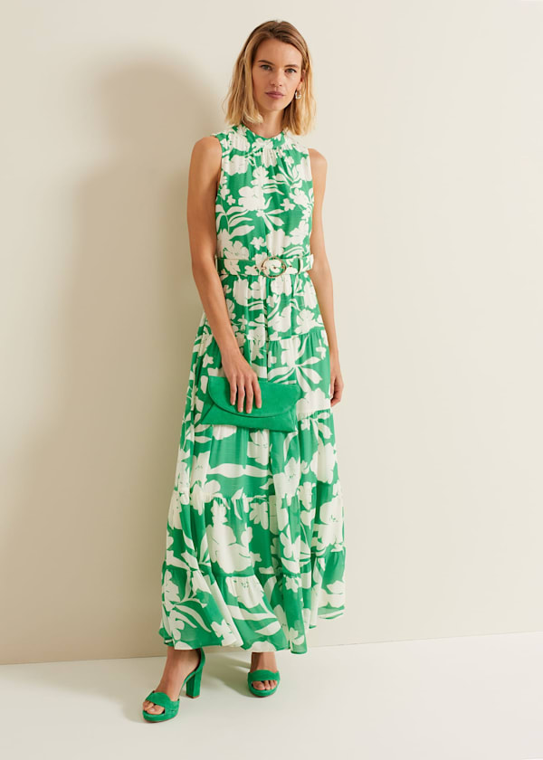 Kara Print Maxi Dress