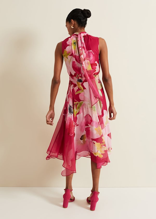 Lucinda Floral Midi Dress
