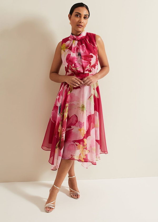 Petite Lucinda Floral Dress