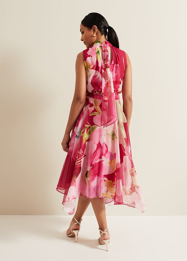 Petite Lucinda Floral Dress