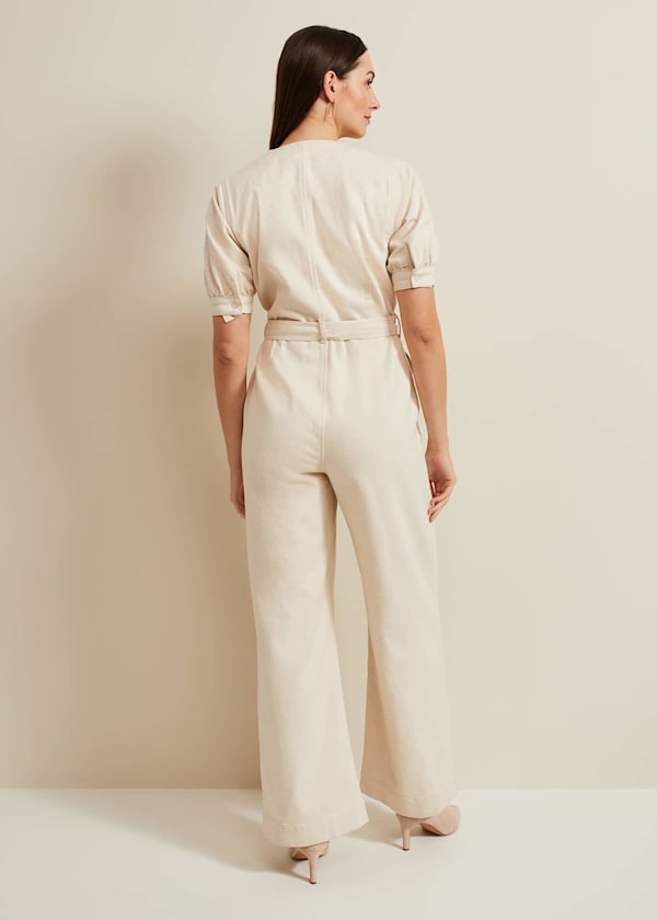 Florisa Denim Jumpsuit