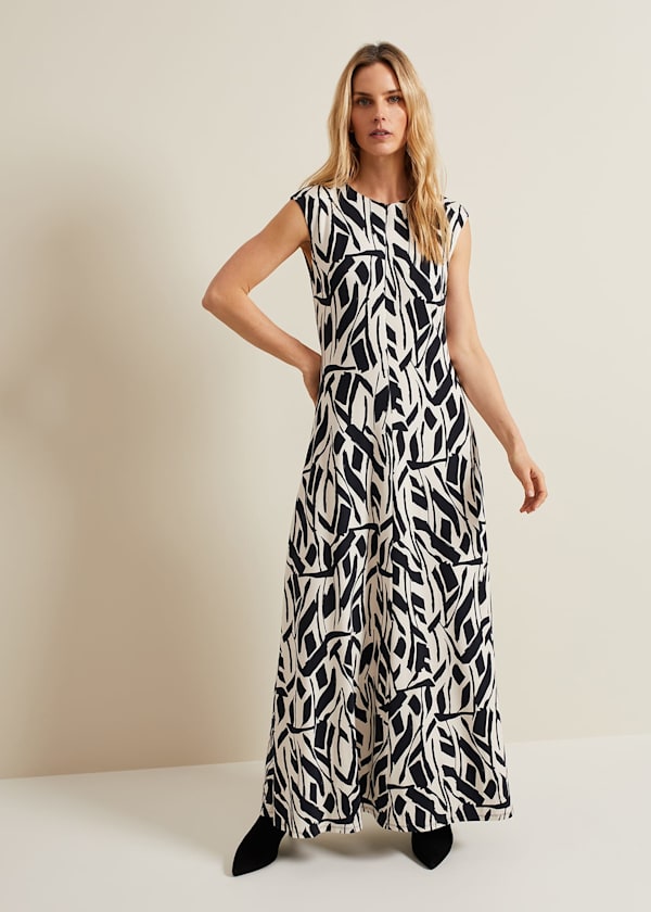 Kristy Geo Maxi Dress