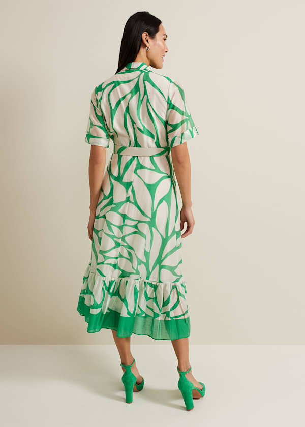 Daphne Floral Shirt Dress