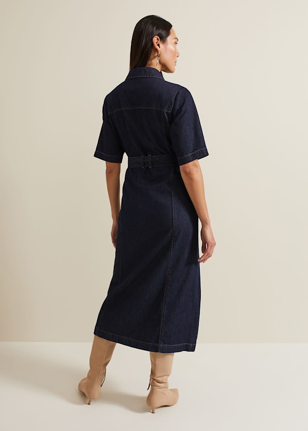 Sonny Denim Midi Dress