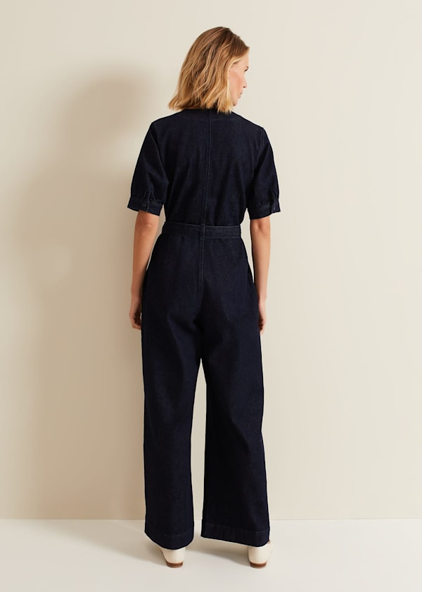 Florisa Denim Jumpsuit